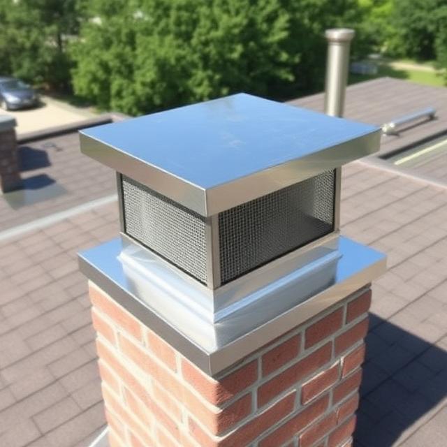 After professional chimney cap installation - huntersville restoration Charlotte