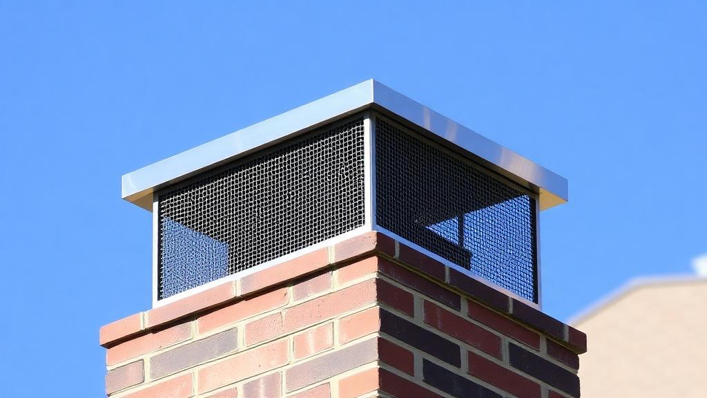 Wind-directional chimney cap for rain and storm protection in Charlotte