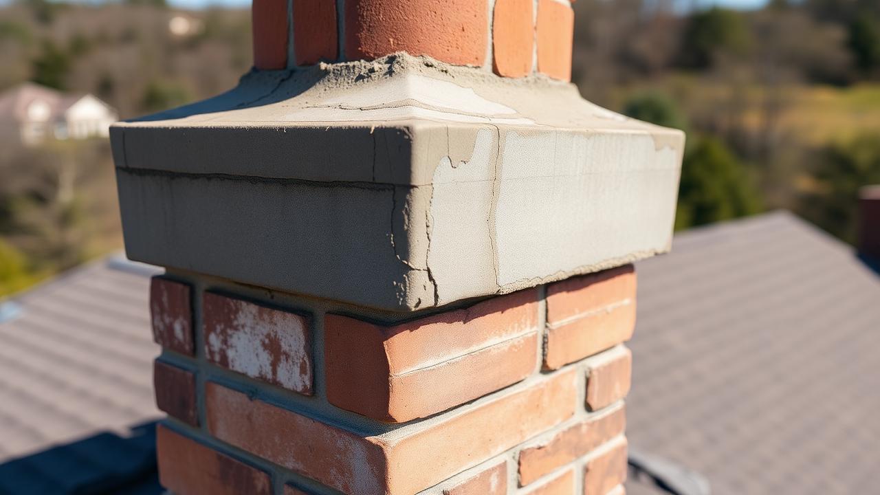 Professional chimney crown repair in Charlotte NC