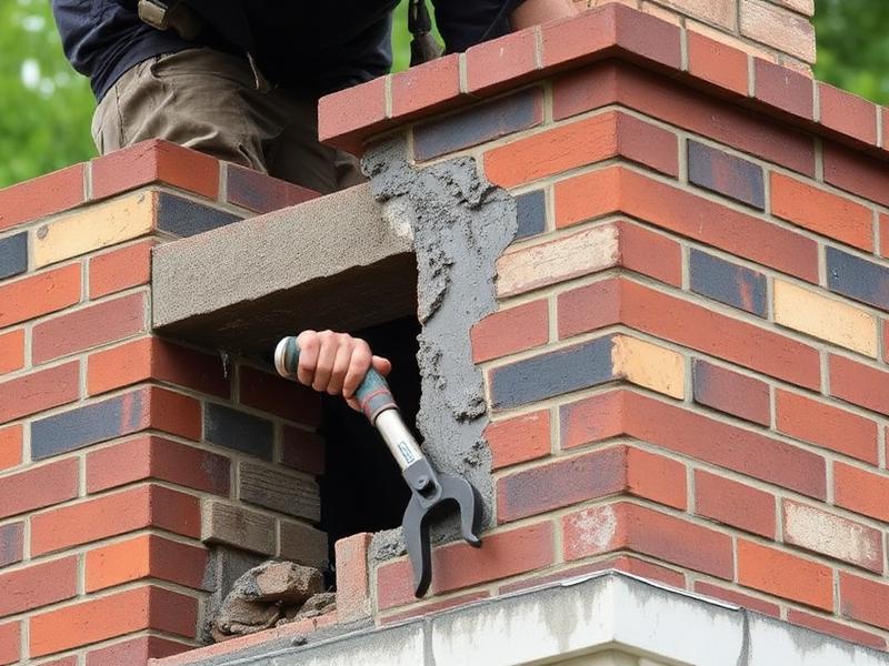 Historic chimney restoration in Dilworth and Myers Park Charlotte