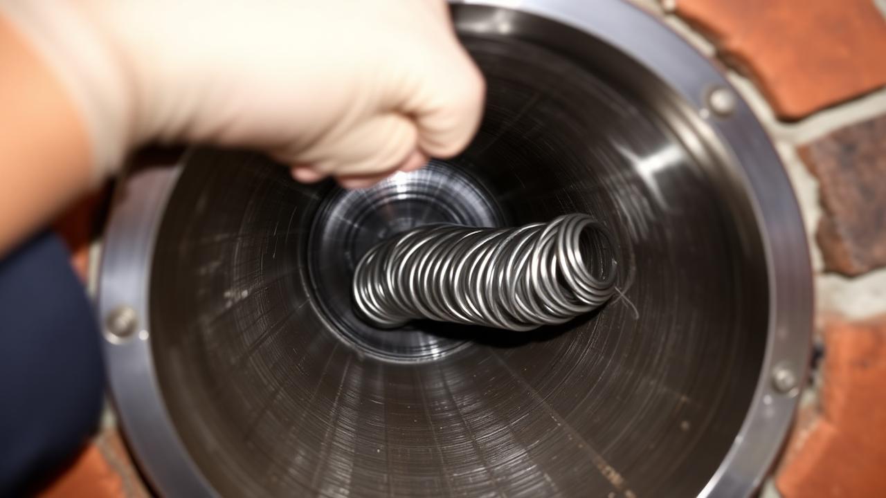 Stainless steel chimney relining installation in Charlotte NC