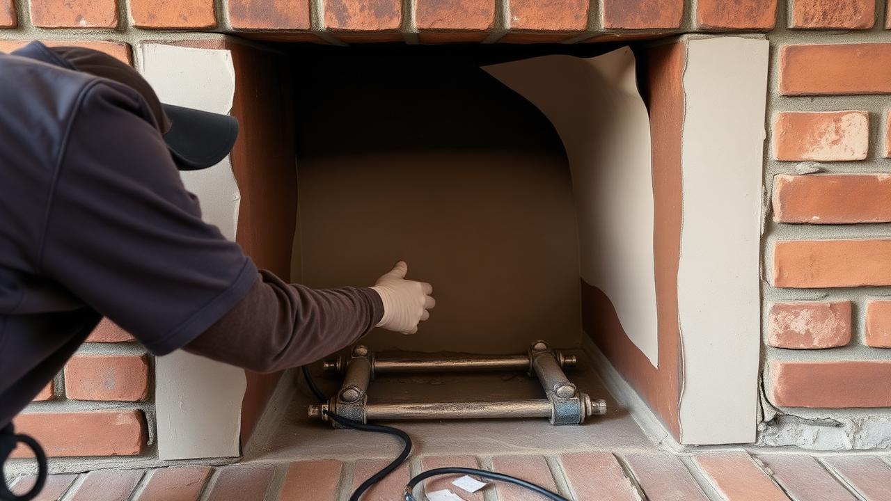 Chimney draft and smoke problem diagnosis in Charlotte NC - professional smoke chamber repair